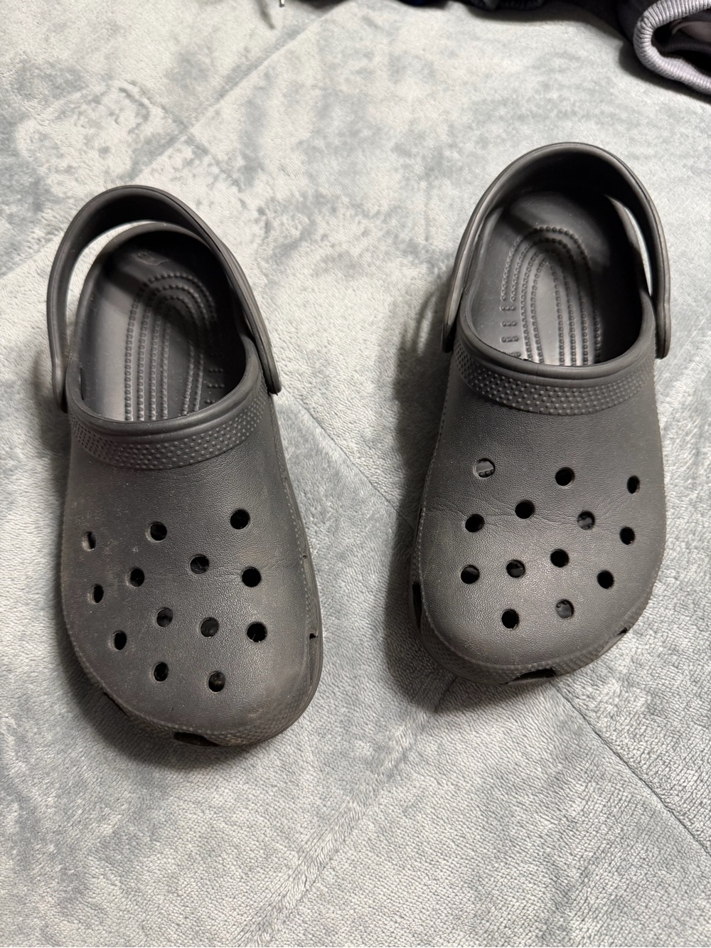 CROCS Kids Black Classic Clog Sandals